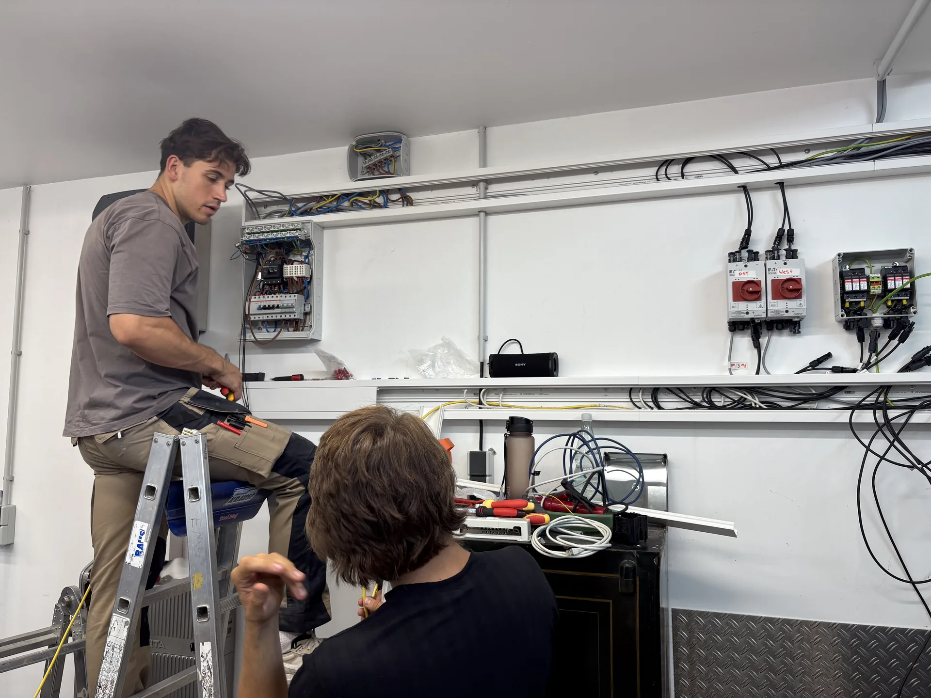 Smart-Home Schaltschrank mit KNX-Steuerung durch Das ElektroWerk
